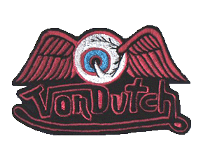 Flying eyeball pink wings w/ pink logo 4 inch
